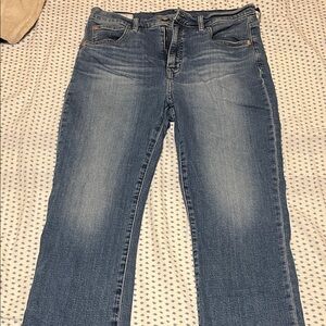 GAP Women's Straight Leg Jeans in Blue